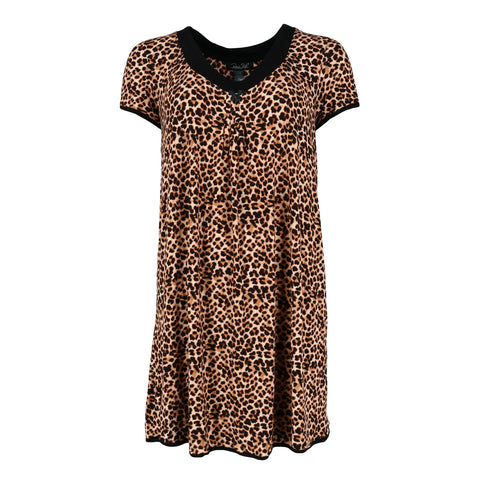 Rene Rofe Women's Leopard Print Sleepshirt - 513573-588