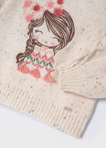 Embroidered sweater for baby Art. 12-02313-034