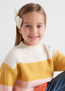 Block striped jumper for girl Art. 12-04306-027