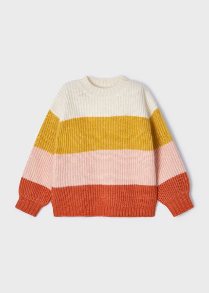 Block striped jumper for girl Art. 12-04306-027