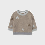 Newborn printed jumper for boy Art. 11-02371-067 / Basic long trousers perched plush newborn boy Art. 11-00719-051 / Newborn boy long sleeve t-shirt set Art. 11-02062-059