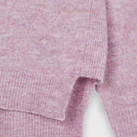 الفتيات الأزهار intarsia سترة الفن.