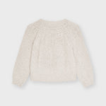 Girl's lurex sweater Art. 11-04372-031 /  Plaid cropped trousers for girl Art. 11-04575-021