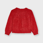 Girl's lurex sweater Art. 11-04372-033 / ECOFRIENDS T-shirt with long sleeves for girl Art. 11-04005-010 / Crepe knit culotte trousers for girl Art. 11-04576-002