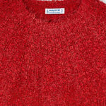 Girl's lurex sweater Art. 11-04372-033 / ECOFRIENDS T-shirt with long sleeves for girl Art. 11-04005-010 / Crepe knit culotte trousers for girl Art. 11-04576-002