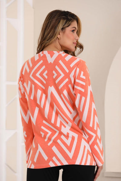 ملابس بيجامة شتوية سوداء سوداء من أورانج جاكار