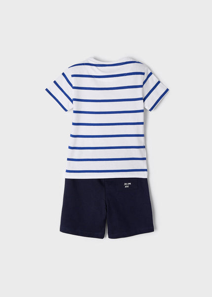 Knit stripes t-shirt set boy Art. 22-03651-016