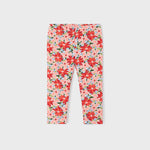 Girls' sustainable cotton printed pirate leggings Art. 23-03778-079
