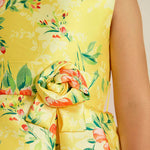 Printed Mikado Dress For Girl Ref. 23-05053-003