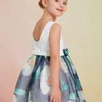 Printed Tulle Dress For Girl Ref. 23-05043-007