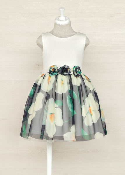 Printed Tulle Dress For Girl Ref. 23-05043-007