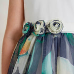 Printed Tulle Dress For Girl Ref. 23-05043-007