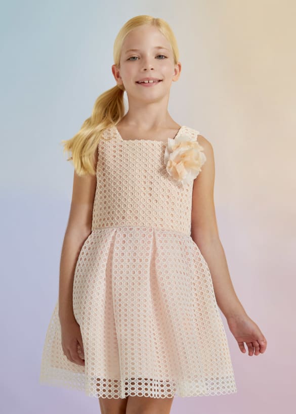 Guipur Dress Girl Ref. 23-05029-052