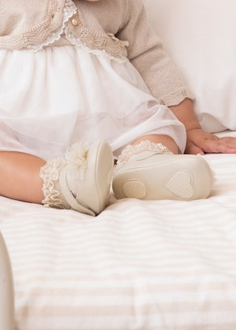 Mary Jane with pom pom for newborn Art. 23-09630-029