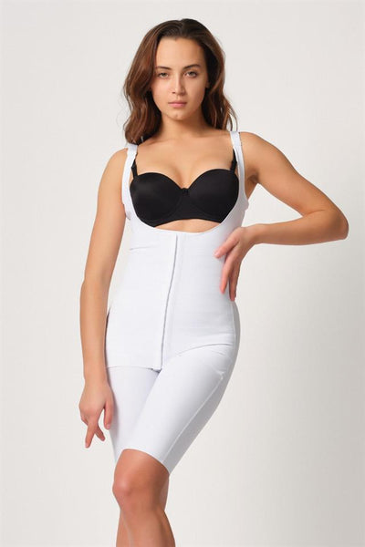 Emay 2915 Attached Vest Oversized Corset With Bedstead Support