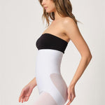 Emay 2929 Double Tulle Long Leg Laser Corset