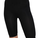 أسود وعشرة مينا 3856 لينة كابري Leggings رمز المنتج : MI3856