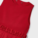 Long jumpsuit with pleated pants for girl Art. 23-03843-085