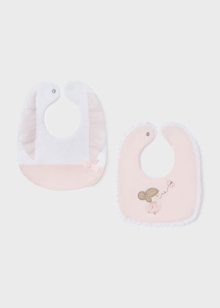 2-pack sustainable cotton bibs for babies Art. 23-09264-067