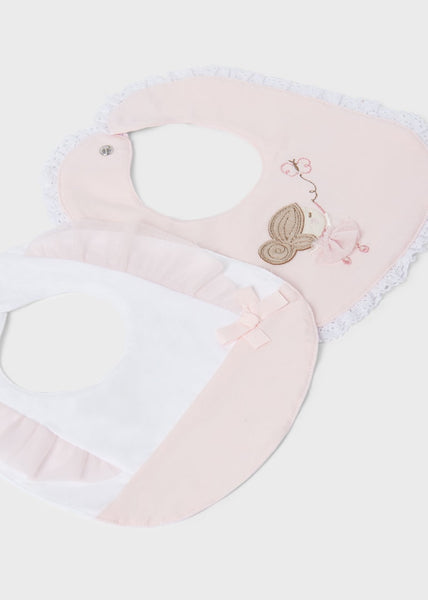 2-pack sustainable cotton bibs for babies Art. 23-09264-067