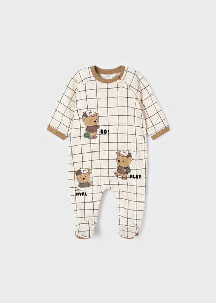 Pack of 2 knitted pajamas for newborns ECOFRIENDS Art. 12-02633-023