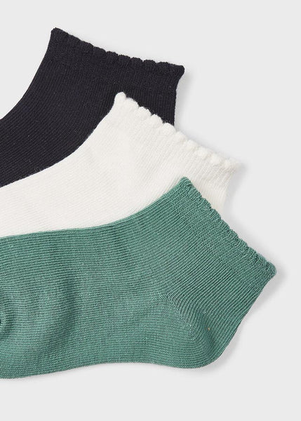 Pack of 3 short socks for girls ECOFRIENDS Art. 12-10325-075