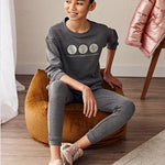 Soft touch girl sweatshirt Art. 11-07428-047 / Long soft touch pants girl Art. 11-07568-047