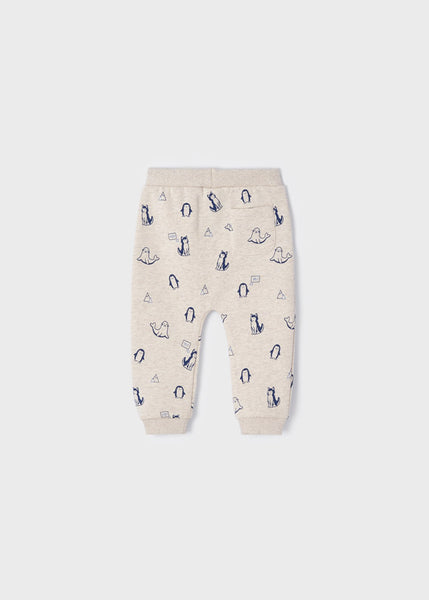 Hoodie with pockets baby\Patterned joggers baby 2425-96\2530-30