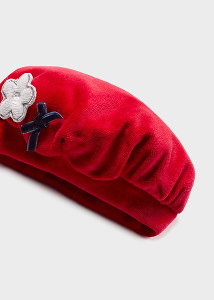 Warm knitted romper with newborn hat 2611-87