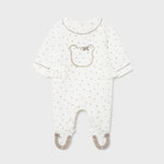 Newborn polka dot romper for girl Art. 11-02657-057