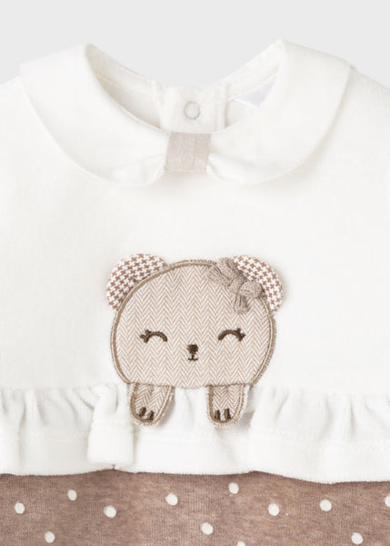 رومبر محبوك حديث الولادة لفتاة Art. 11-02663-061