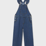 Girl's TENCEL™ Lyocell Cropped Dungarees Art. 23-06650-091