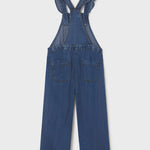 Girl's TENCEL™ Lyocell Cropped Dungarees Art. 23-06650-091