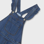 Girl's TENCEL™ Lyocell Cropped Dungarees Art. 23-06650-091