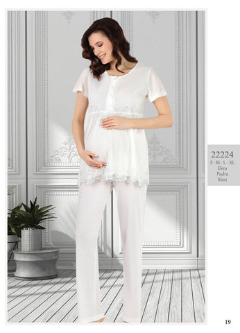 Two-piece cotton pajama from the Turkish brand Tuba 22224