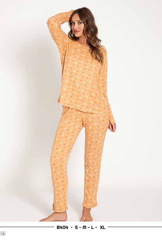 Heavy cotton women's pajamas B404