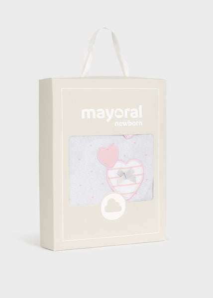 Newborn Sustainable Cotton Collared Pajamas Art. 23-01738-022