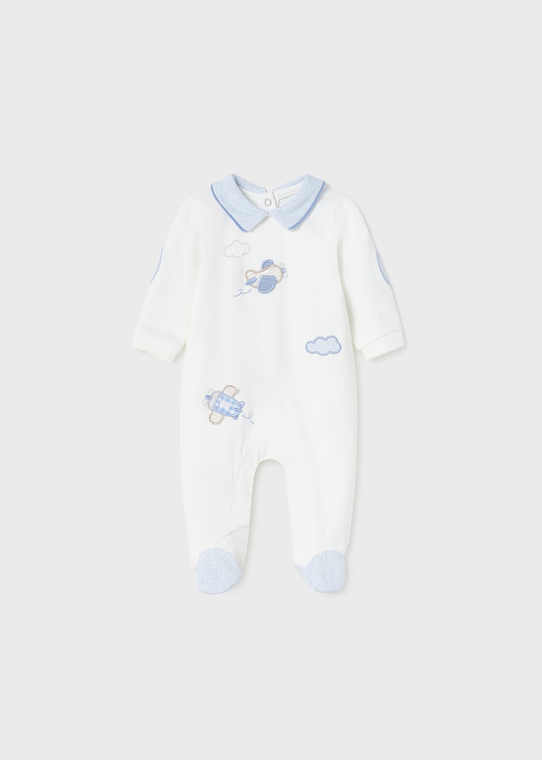 Newborn sustainable cotton printed pajamas Art. 23-01750-042