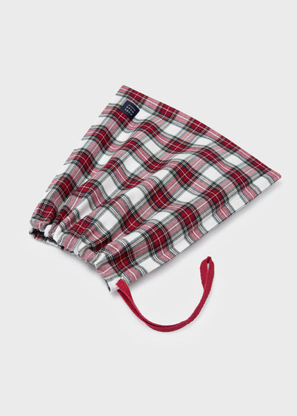 Checked pajamas with bag for boy ECOFRIENDS Art. 12-04754-067