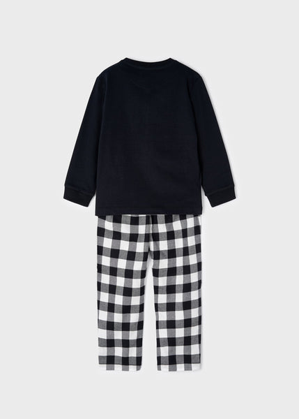 Checked pajamas with bag for boy ECOFRIENDS 4754-68