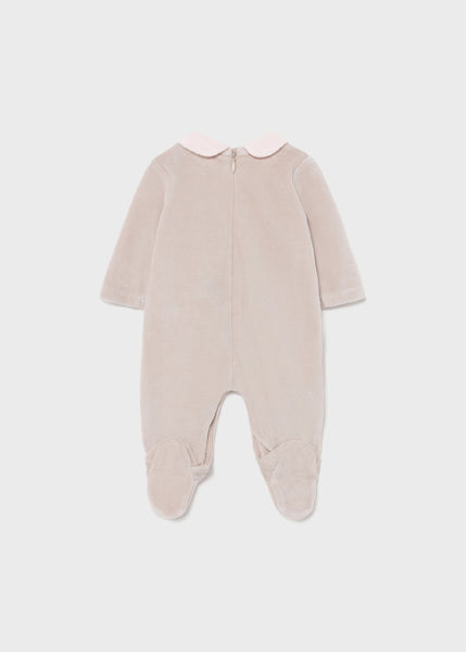 Newborn girl bow knit pajamas Art. 11-02665-074