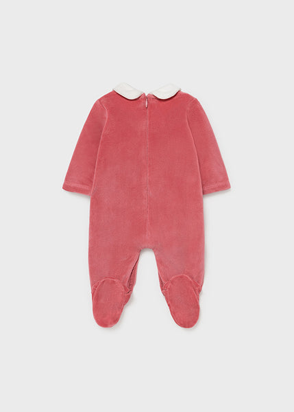 Newborn girl bow knit pajamas Art. 11-02665-075