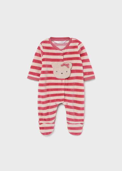 منامة مخططة محبوكة للمولودة الجديدة Art.11-02668-088