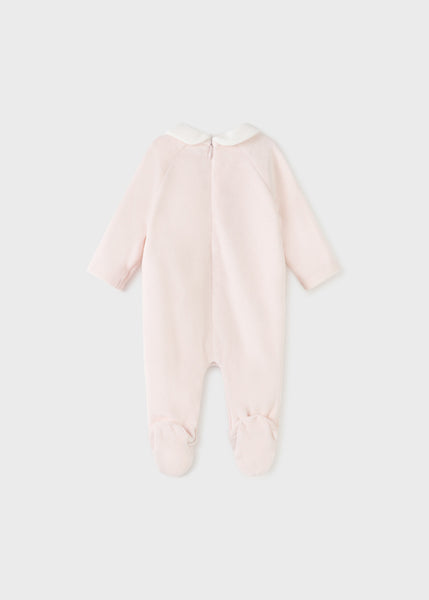 Newborn knitted pajamas for girl Art. 11-02664-070