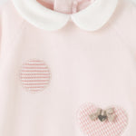 Newborn knitted pajamas for girl Art. 11-02664-070