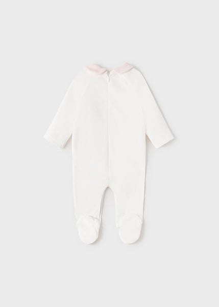 Newborn knitted pajamas for girl Art. 11-02664-071