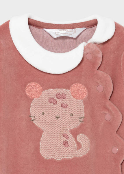 بيجامة محبوكة حديث الولادة للفتاة Art. 11-02667-050