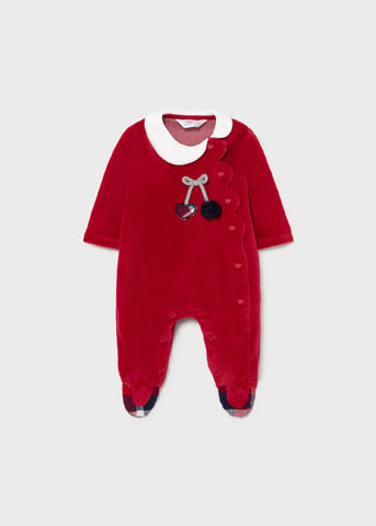 Newborn knitted pajamas for girl Art. 11-02667-051