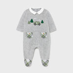 Newborn knitted pajamas for boy Art. 11-02682-047