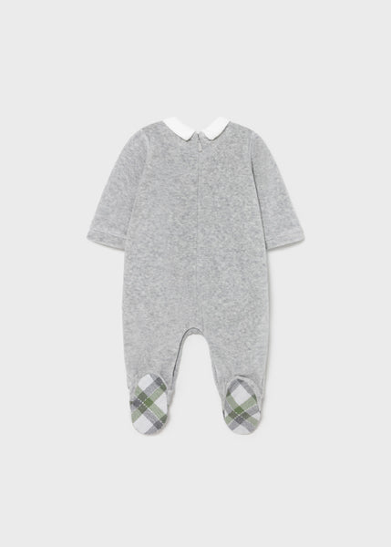 Newborn knitted pajamas for boy Art. 11-02682-047